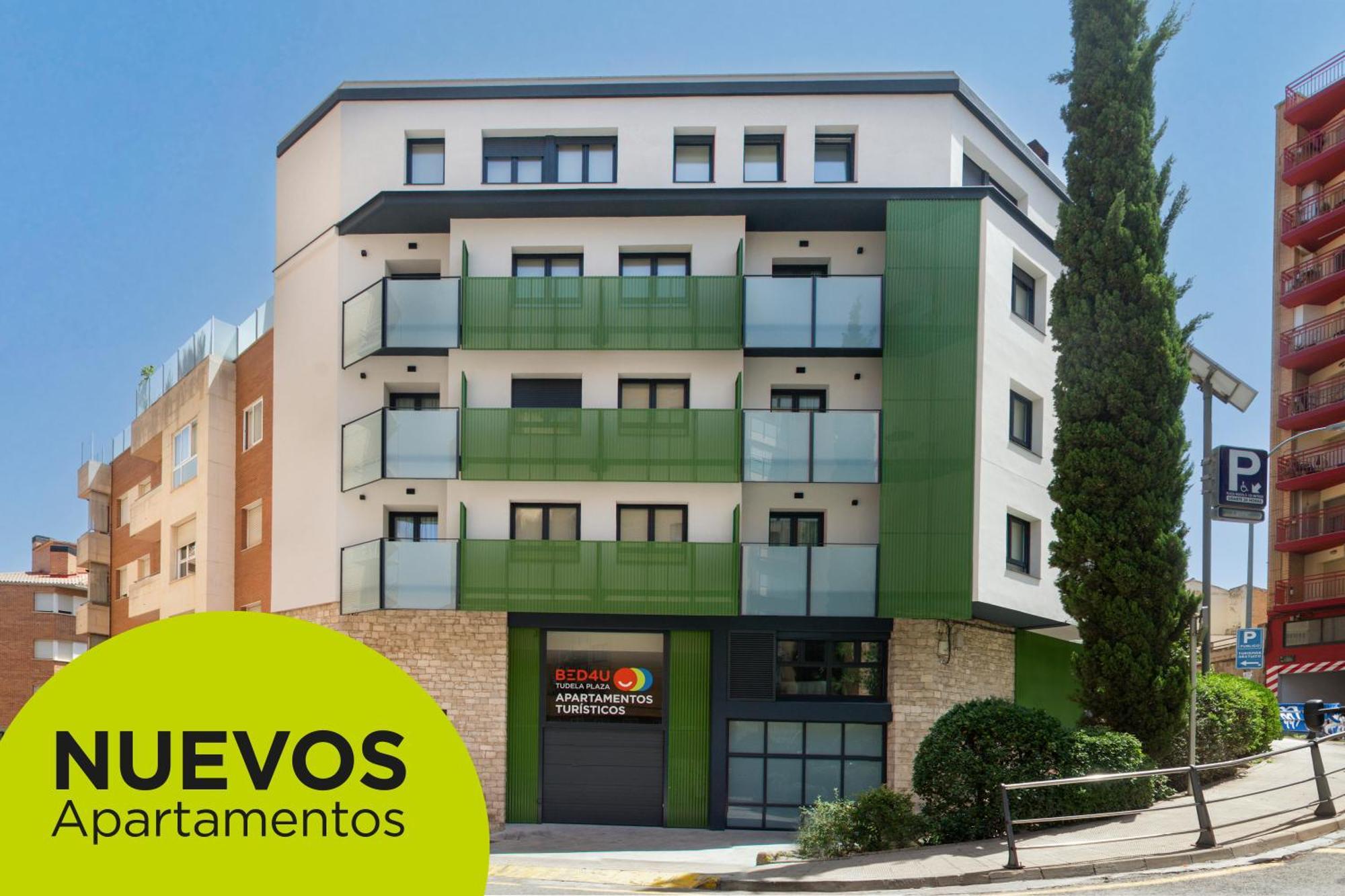 Apartamentos4U Tudela Plaza Parking Incluido Exterior photo
